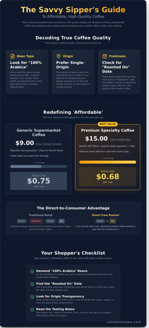 Best Affordable High-Quality Coffee: A Guide to Smart Sipping