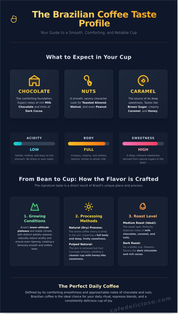Brazilian Coffee Taste Profile: A Guide to Its Rich, Smooth Flavors