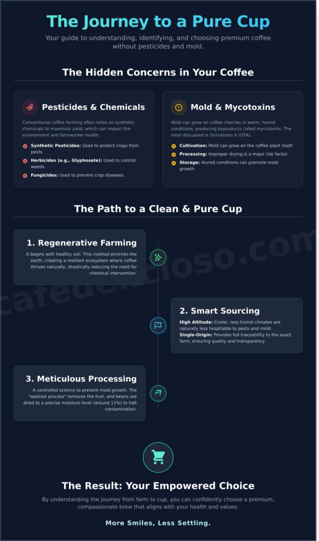 Coffee Without Pesticides and Mold: The Ultimate Guide to a Cleaner Cup