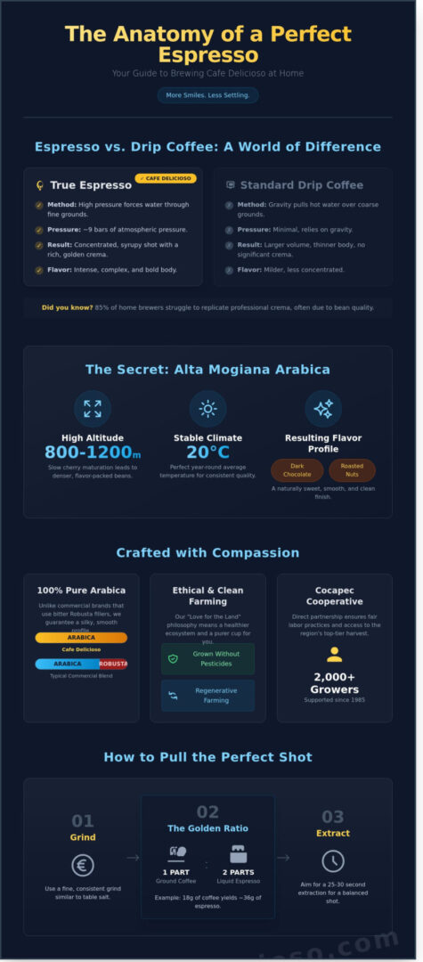 Cafe Delicioso Espresso: Crafting the Perfect Brazilian Shot