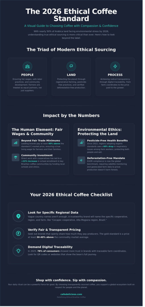 Ethically Sourced Coffee Brands: The Complete 2026 Guide to Conscious Caffeine