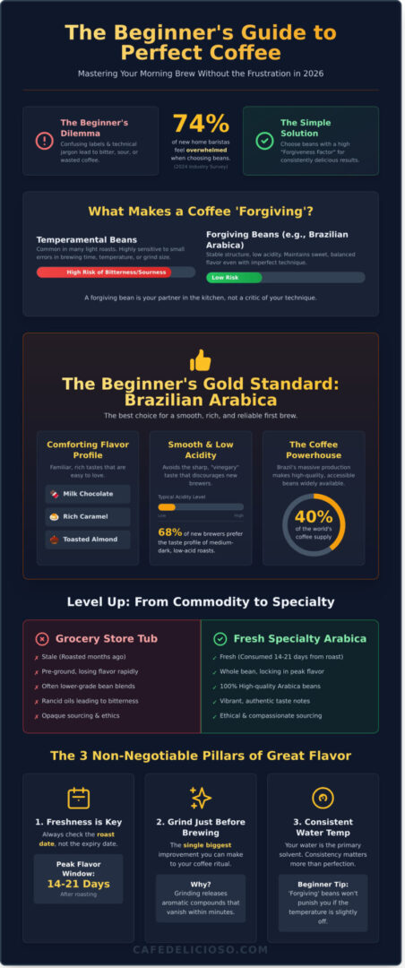 The Best Coffee for Beginner Brewers: A Guide to Your First Cup of Joy