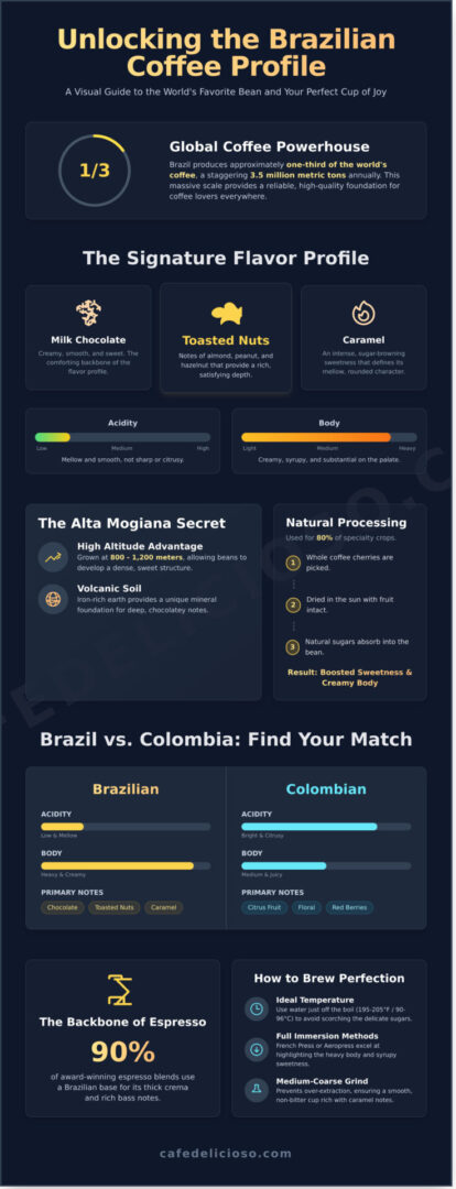 The Definitive Guide to the Brazilian Coffee Flavor Profile (2026)