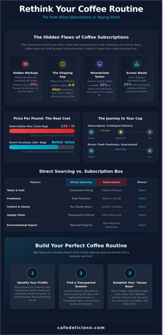 The Best Coffee Subscription Alternative: Why Buying Direct Beats the Monthly Box